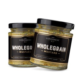 The Condiment Company, Mustard, Wholegrain, 175 Gram