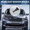 INFINAUTO Headlight Washer Nozzle Front Driver Side Headlight Headlamp Washer