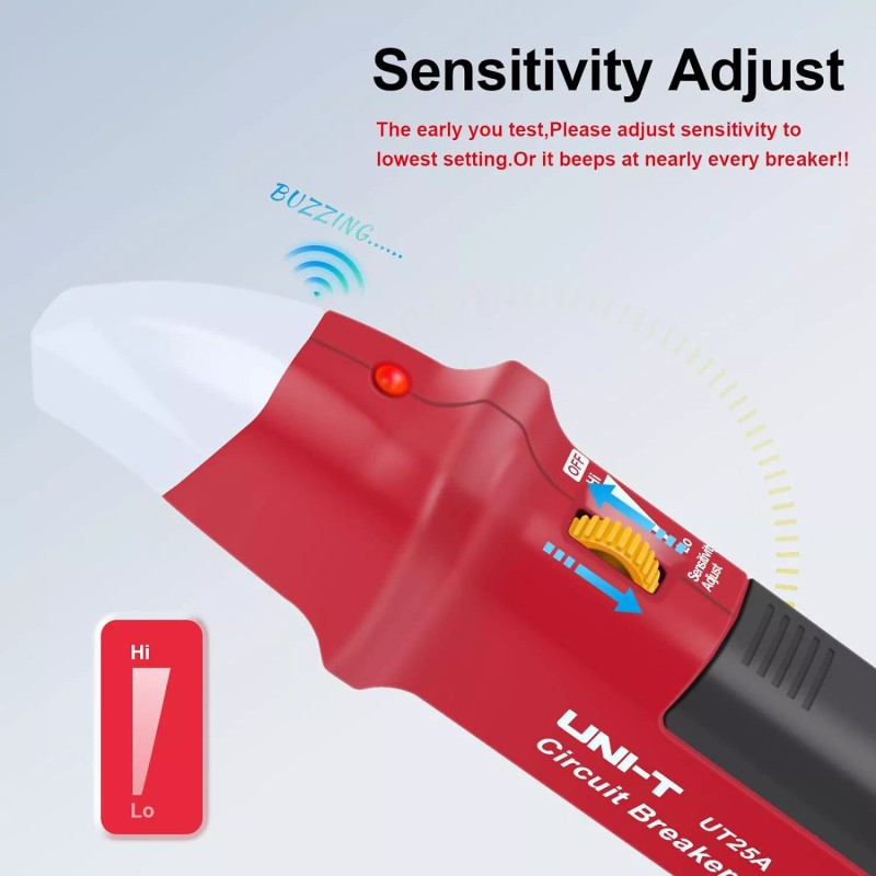 Unit UNI-T UT25A AC Circuit Breaker Finder Sensor GFCI Outlet