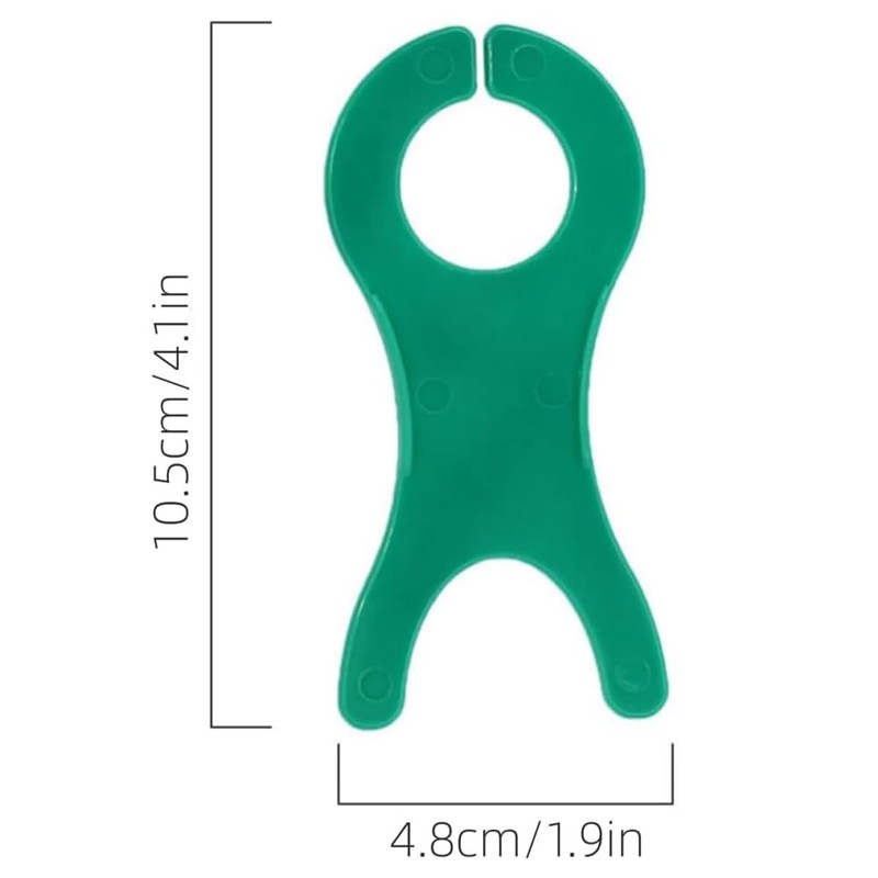 ANCLLO 20 Pcs Large Yarn Bobbin Plastic Woolen Winding Board,