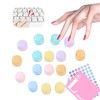 Nail Beauty Protection Stickers - Clear Comfortable Protection for Long