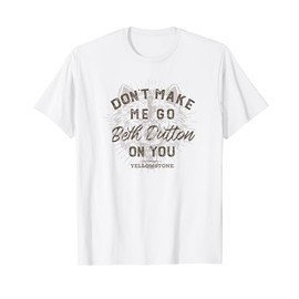 Yellowstone Dutton Ranch Going Beth Wolf T-Shirt, White
