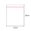Norhogo 100 Resealable Foldable Ziplock Bags Ziplock Envelopes (15 x