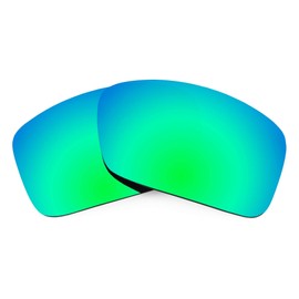Revant Replacement Lenses for Costa Blackfin sunglasses, UV Protection, Anti-Scratch and Impact Resistant, Polarized Emerald Green Mirrored
