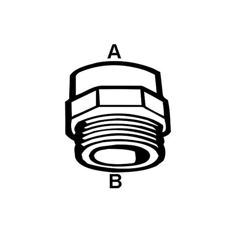 Cornat TEC386303 Connecting Piece M22 / 1IG x 3/4 Inch
