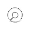 The Competitive Store Hangers Dividers, Round Size Rack Dividers for Clothes Stores or Home, 25 Pieces Box