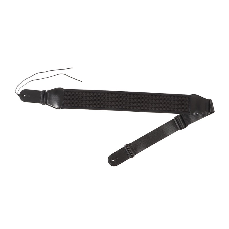 Guitar Strap Breathable Thickened Wider Regulable Decompression Black Bass Shoulder