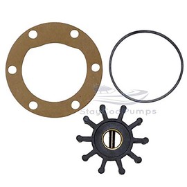 StayCoolPumps SCP-18673 Impeller Kit Replaces Jabsco 18673-0001-P Northern Lights 25-12009 Sierra 23-3315