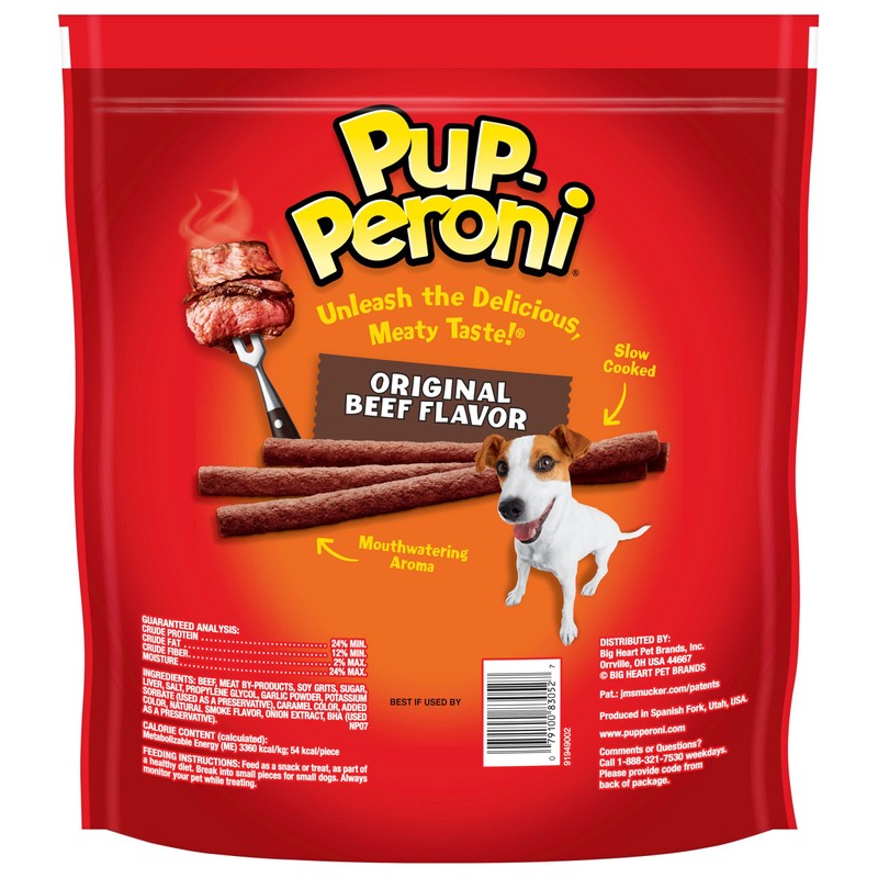 Pup-Peroni Pup-Peroni Dog Treats, Original Beef Flavor, 38 Ounce, Made