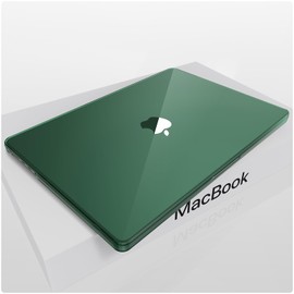 Macaset for MacBook Pro 14 inch Case 2025 M4 2024-2021 M3 M2 M1 Pro/Max [Stunning Crystal Green] [Corner Full-Coverage] Protective Hard Shell Laptop Cover A3401 A3185 A3112 A2992 A2918 A2779 A2442