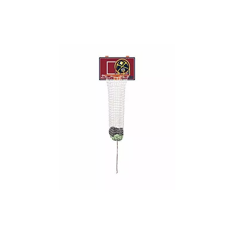 The Dunk Collection Dirty Dunk Over-The-Door Basketball Hoop Laundry Hamper,
