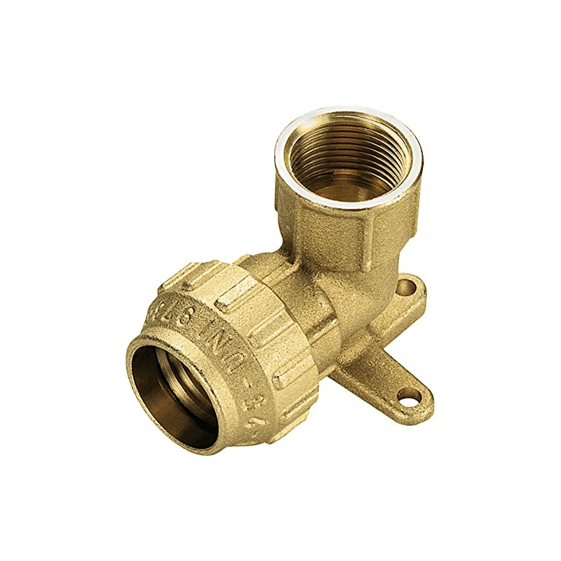 CORNAT T617025 PE Wall Disk,Brass 25x3/4 Inside Thread