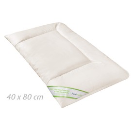 franknatur Stomach Sleeper Pillow Cotton Controlled Organic Organic Cultivation Pillow 40 x 80 Washable