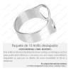 Mercader Digital Paquete De 10 Destapador Anillo Botellas Unisex Mayoreo
