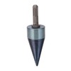 Firewood Split Drill Bit Square Shank BluePlated Screw Cone Head