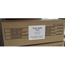Dried Apple Rings - 5 lb. Box