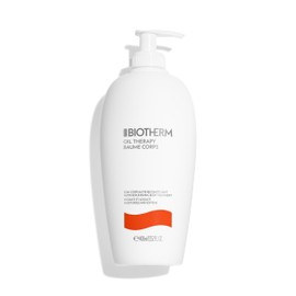Biotherm Oil Therapy Body Milk for Normal To Dry Skin, Nourishing Lotion with Apricot Kernel Extract, Enriched with Regenerating Biotech Plankton, 8% Botanical Blend and Vitamin E, 13.5 Fl. Oz.