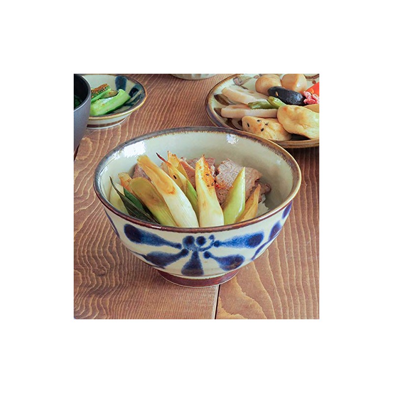 Tableware East Sh-019-01 Donburi 5.9 inches (15 cm) Tall Ryukyu