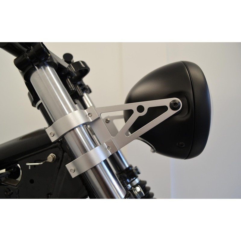 High Quality 39mm CNC Brushed Aluminium Fork Mounted Motorcycle Motorbike