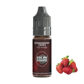 Ripe Strawberry High Strength Flavouring - 230+ Flavours - Galaxy Food Flavours - 10ml Bottle