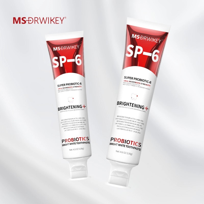MSDRWIKEY SP-6 6-Probiotic Whitening Toothpaste & Brighten & Oral Health