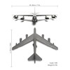 SEBUNAS 1/200 Scale B-52 Stratofortress Aircraft Model USAF Red Devils