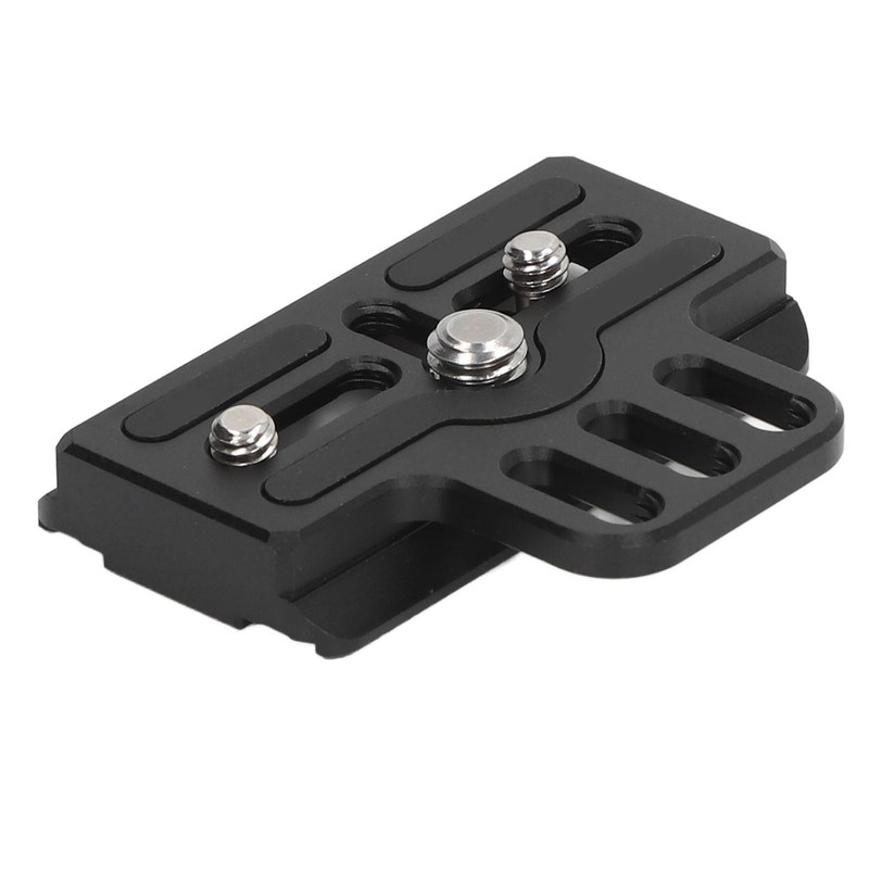 Camera Quick Release Base Plate with 1/4in 3/8in Threads for