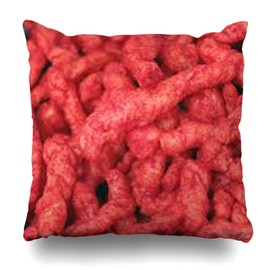 NBTJZT Square 18x18 Inches Hot Cheeto Apparel and Items Decorative Pillow Case Home Decor Pillowcase