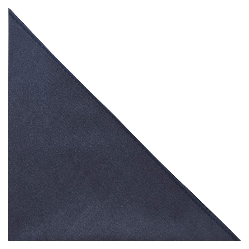 Moleskin - Pañuelo de bolsillo cuadrado (gamuza), color azul marino