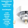 BLUMKRAFT 2 x Radiator Adapter Connector M38 x 1.5 Style