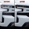 SlickMod PreCut Vinyl Smoke Tint for 2019-2021 Chevy Silverado LTZ,