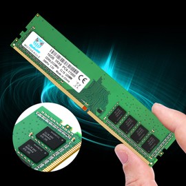 16GBx1 DDR4 2133MHz UDIMM PC4-17000 (PC4-2133P) CL15 DIMM 1Rx8 Non-ECC Desktop RAM Memory