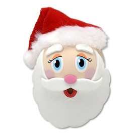 Tenna Tops Jolly Santa Claus Car Antenna Topper/Auto Mirror Dangler/Dashboard Accessory