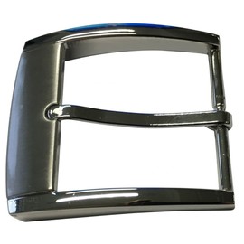 BELTINGER Belt Buckle 4.0 cm | Buckle Interchangeable Buckle Belt Buckle 40 mm Solid | Pin Buckle | Interchangeable Belt up to 4 cm, silver