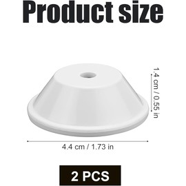 Crovakeu 2 - Pack Large Spool Pin Caps - Sewing Machine Accessories for Singer 2263, 3116, 3342, 4423, 4452, 8280 & More Models