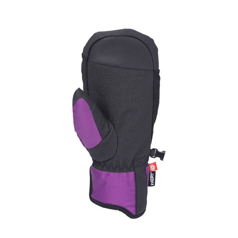 686 Primer Men's Water and Weather Resistant Glove, Black/Purple, Large
