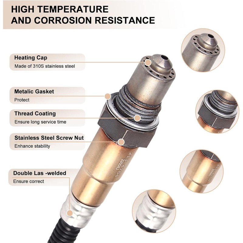 O2 Oxygen Sensor Upstream Downstream Fits for Chevy Cruze 2011-2016,