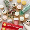 Wilton Traditional Mix Holiday Sprinkles Mega Set of 4, 19.3
