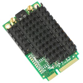 Mikrotik R11E-5HACD Adaptador y Tarjeta de Red RF inalámbrico Interno - Accesorio de Red (Interno, Inalámbrico, Mini PCI Express, RF inalámbrico, Wi-Fi 5 (802.11ac))