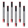 Epoch Chemical 510-0200_6 2-Color Ballpoint Pen Batons 0.7mm Black and