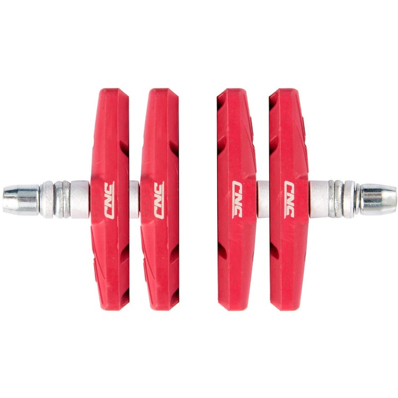 CNC V-Brake Brake Shoes, 2 Pairs of V-Brake Brake Pads,