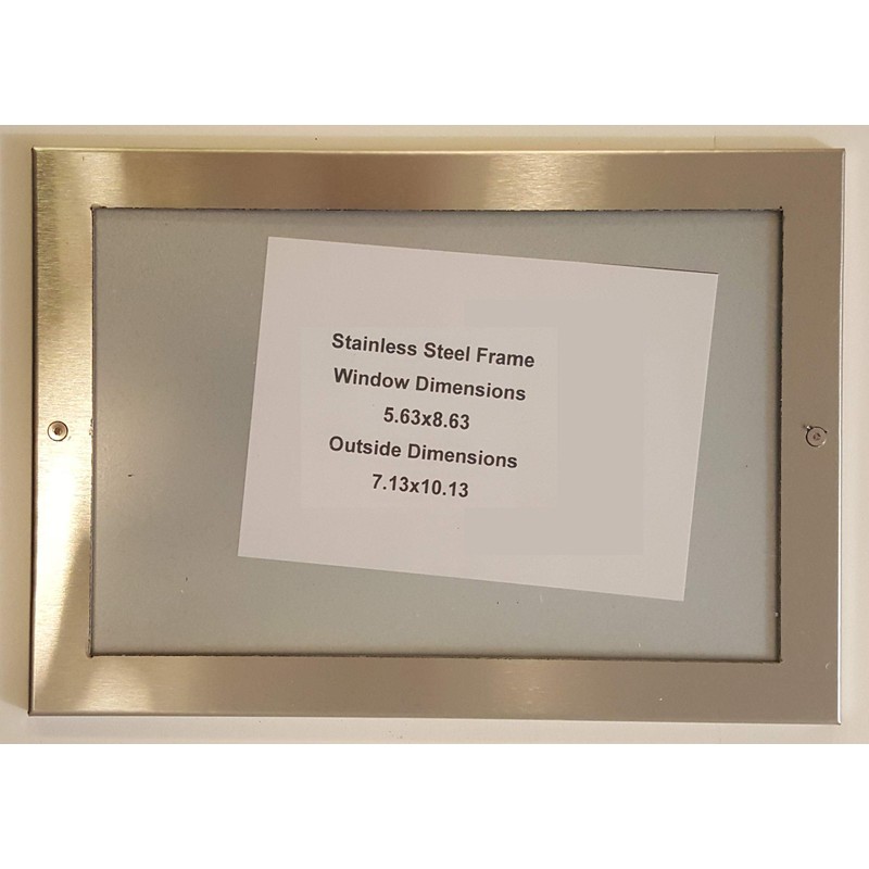 BUILDINGSIGNS.COM Elevator Certificate Frame (Size 5 .63 X 8.63, Color