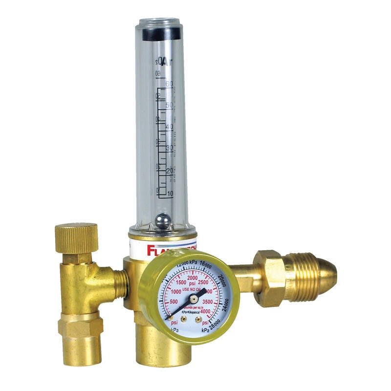 Flame Tech Flow Meter, for MIG and TIG Applications, Regulator