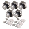 RDEXP Push Button Keyless Locks Latch Knob Cupboard 2cm/0.79in Mounting