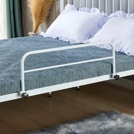 CUEYU Adjustable Bed Rail for Elderly Bedside Standing Assist, clip-on Bed Safety Rails, Bedside Fall Safe Prevention Grab Bar, Bed Assist Rail, for Student Dormitory pregnant women, disabled people,80x40cm
