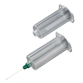 Globe Scientific 1201 Disposable Needle Holder, Multi-Sample for Single Use, Universal Fit, Pack of 1000