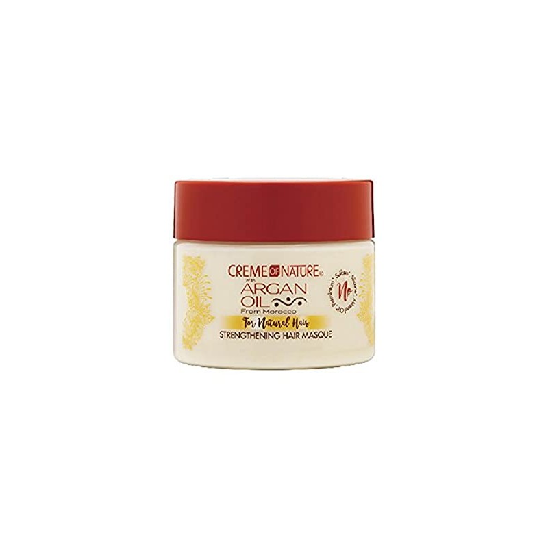 Argon Oil Strengthening Hair Masque by Creme of Nature, Argan