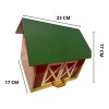Maqueta De Madera Familia Granja Juego Didáctico Montessori