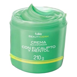 Crema Alcanforada Eucalipto Mentol Beauty Derm Fuller