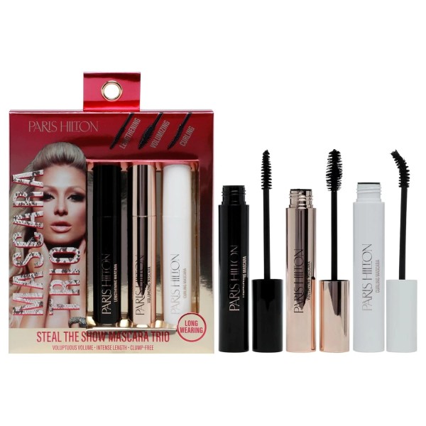 Paris Hilton Steal The Show Mascara Trio - Black Waterproof